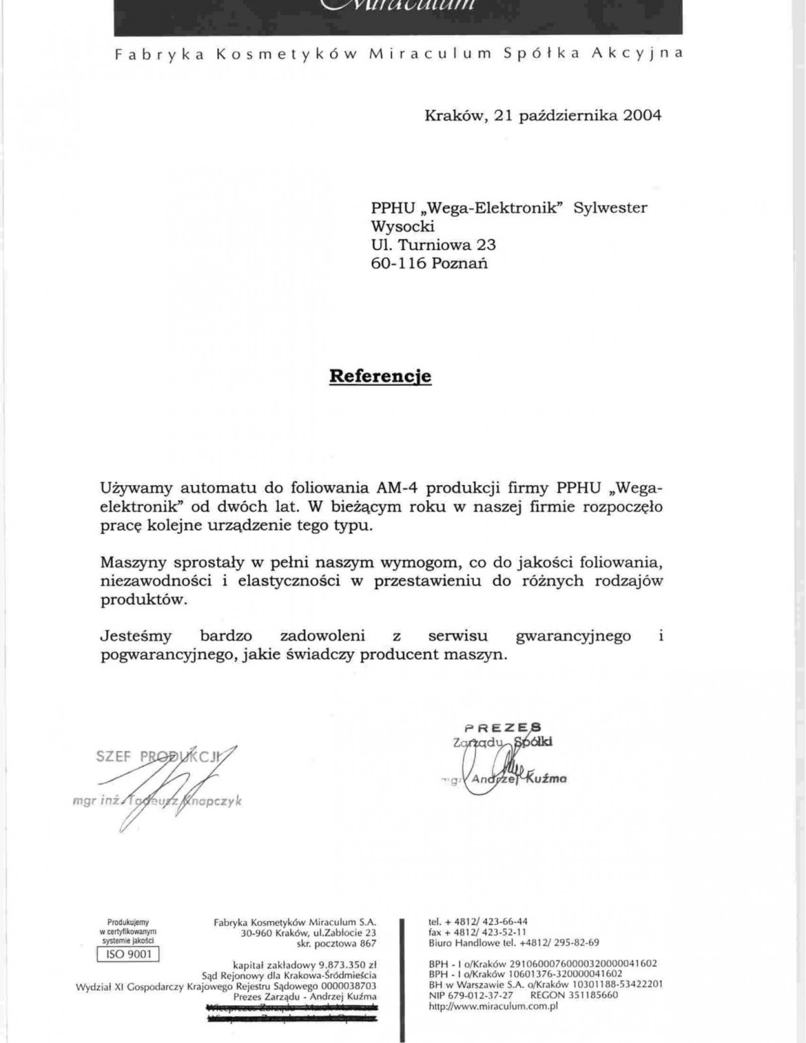 Miraculum S.A.